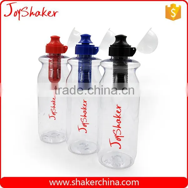 500ML PET/AS Custom Logo Carbon Water Filtration Bottle for Traveling photo-2