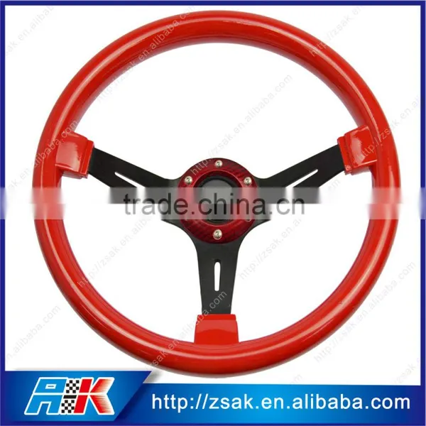Water Transform ABS Car Steering Wheel Deep Corn Steering Wheel photo-3