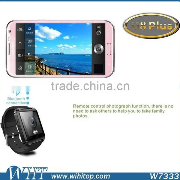 For U8 Plus IOS Android Smart Watch New Products 2016 photo-5