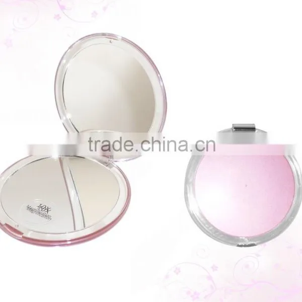 10cm Acrylic Pocket Mirror With 1x & 10x Magnification photo-2