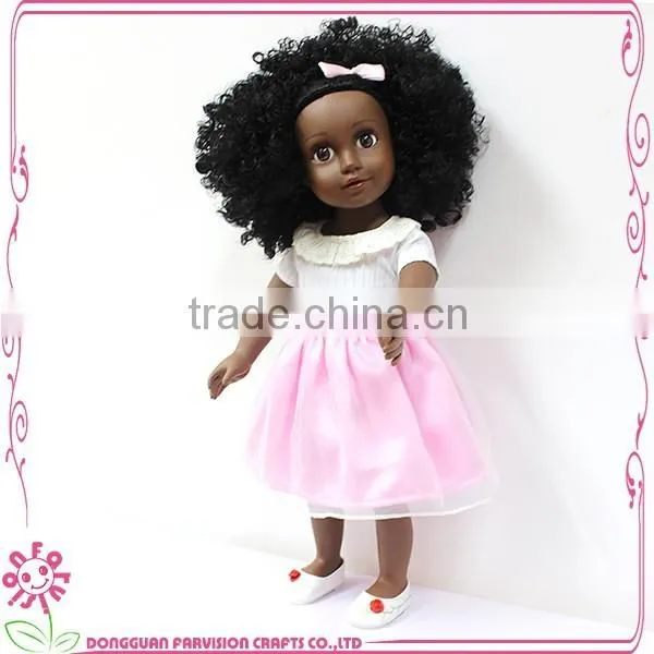 Farvision Doll 18 Inch Girl Black Girl With Afro Hair photo-2