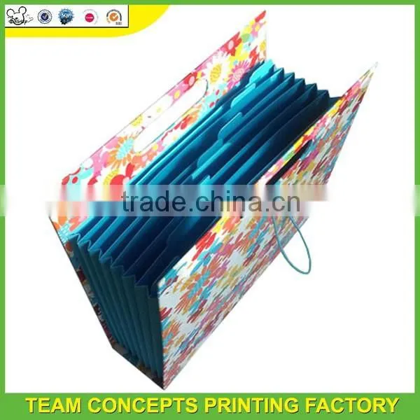 Decorative Accordion File Folder With Handle photo-2