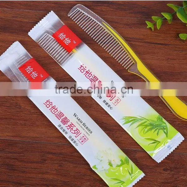Disposable 6 Varieties Every Pack With Hotel Use Toothbrush, Shampoo, Toothpaste, Comb, Soap and Shower Gel. photo-3