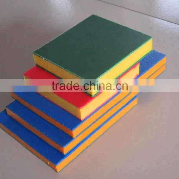 Colored Textured HDPE Polyethylene Double Plastic Sheet photo-2