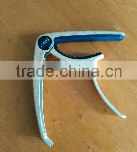 Top Quality Smooth Surface Finish With Good Strong Spring Guitar Capos in Wooden Style photo-2