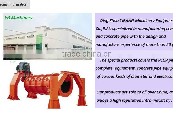 China Precast Cement Pipe Making Machine for Dia.150-2000mm photo-6