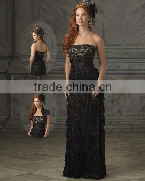 Strapless Layered Suzhou Mother Of Bride Dress Bridal Mother Suits XYY-wy022-18