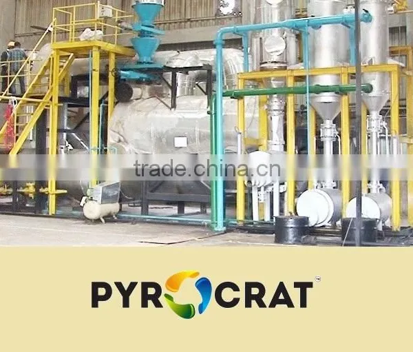Plastic To Oil Pyrolysis Plant (Continuous Type - 3TPD to 24 TPD