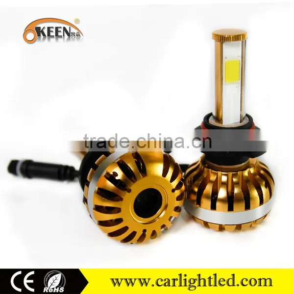 KEEN Universal High Power Led Lamp 12V 40W 9005 Led Headlight Bulb Yellow Case Car Head Light Bulb 3600lm photo-5