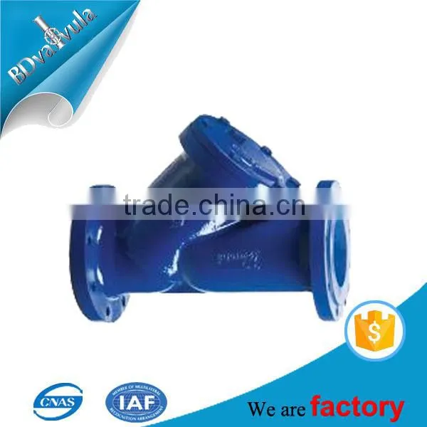 DN50 - DN300 PN16 DIN 3202 Flange Cast Iron Y Type Strainer