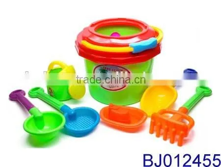 2016 New Kids Toy Cartoon Truck With Beach Toys Shovel Set photo-4