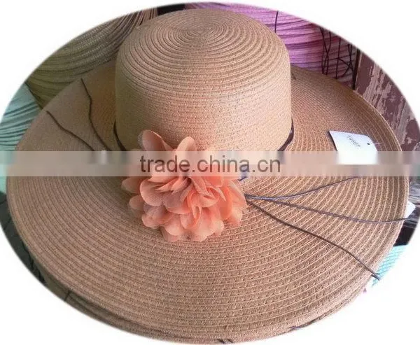 2015 The Newest Hot Sell Women Short Brim Straw Hat