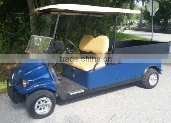 Cruise Car Brand 2P Electric All American Utility Vehicle With 4'x6' Cargo Bed photo-3