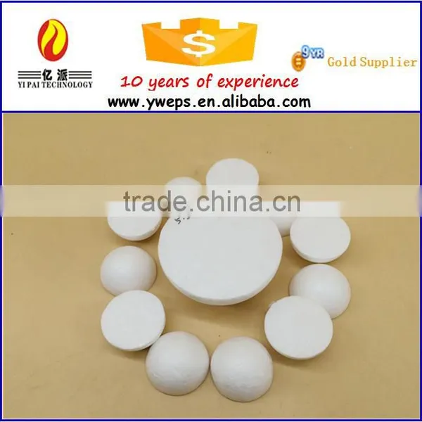 Yiwu High Quality White Polystyrene Foam Half Round Ball for Sale photo-2