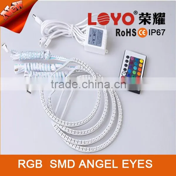 Multi Choice Long Length SMD 5050 Angel Eyes Car Ring Led Remote Quality Choice photo-3