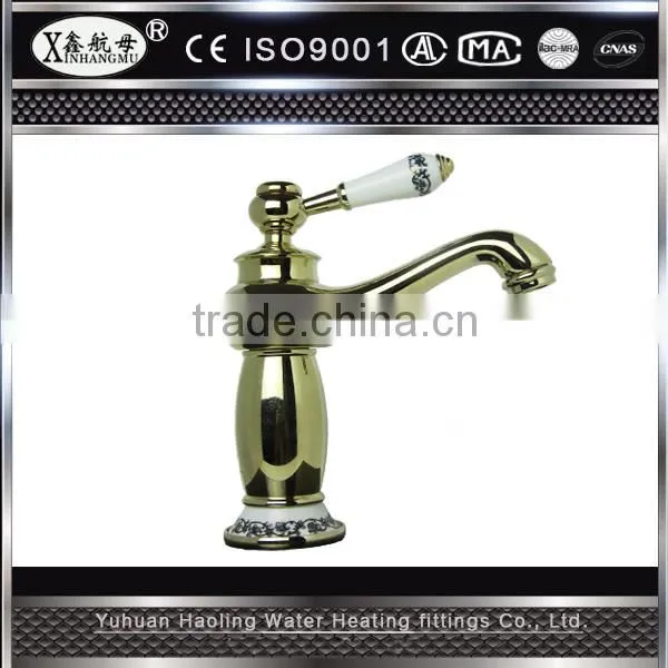 Deltar Sanitary Ware European Faucet, Made in China Bathroom Basin Faucet Antique Bronze Faucet photo-4