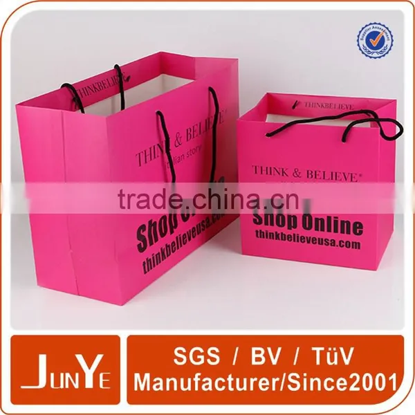 Wholesale Paper Shopping Bag Design Custom Pringting Logo