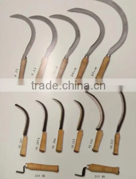 Garden and Agriculture Harvest Steel Grass Farming Sickle photo-3