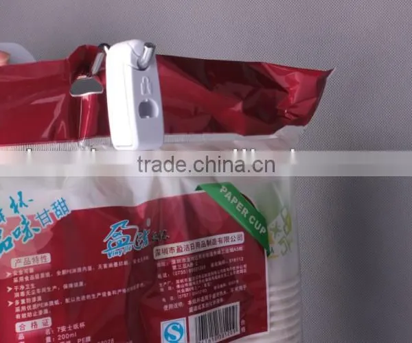 White Color InVue Security Display Hook Stop Lock