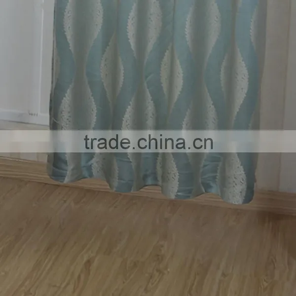 New Arrival Polyester Like Lace Embroidery Curtain Fabric photo-6