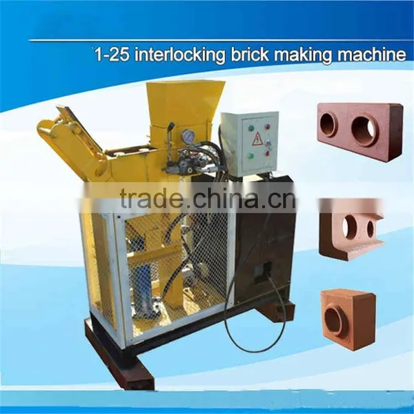 HR1-25 Semi-automatic Hydraulic Brick Machine Price photo-3