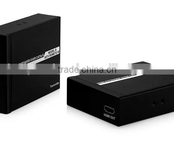 50M HDMI Extender Over Single Cat5e/6 Cable With IR