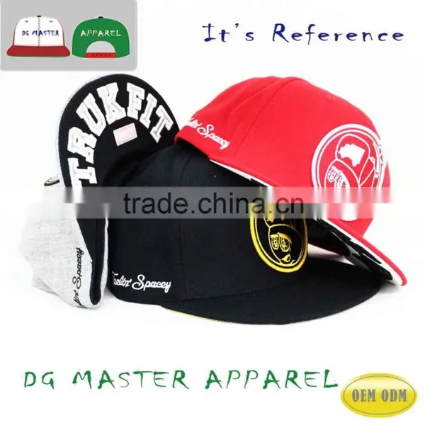 High Quality Customized 3D Puff Embroidery Snapback Hat photo-4