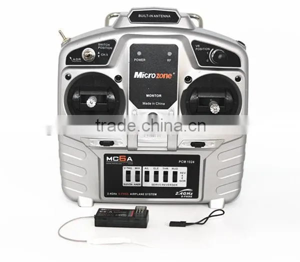 Latest Machines MC6A Upgraded Version 2.4G Six-channel Remote Control MC6A Remote Control With Receiver photo-2