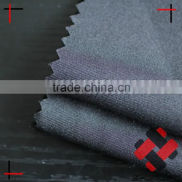 4 Way Mechanical Stretch Polyester Twill Fabric photo-6