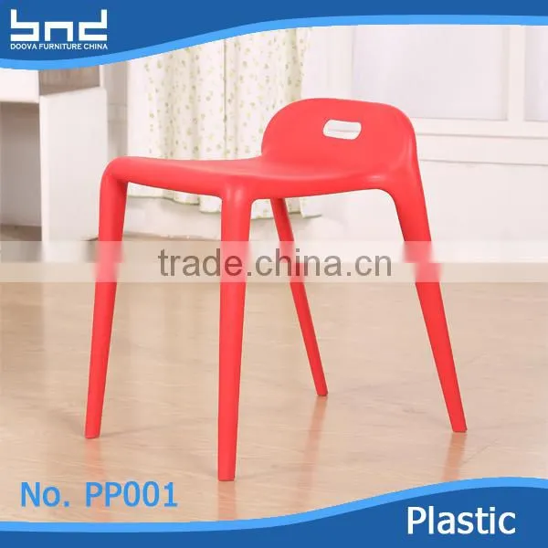 Modern Cheap Plastic Side Stool Chair Factory Price photo-2