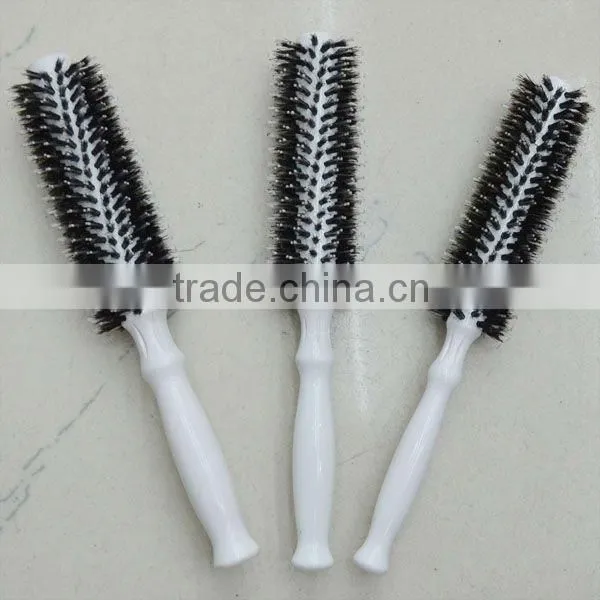 Plastic Hair Brush Nylon Mixes Bristle Hair Brush