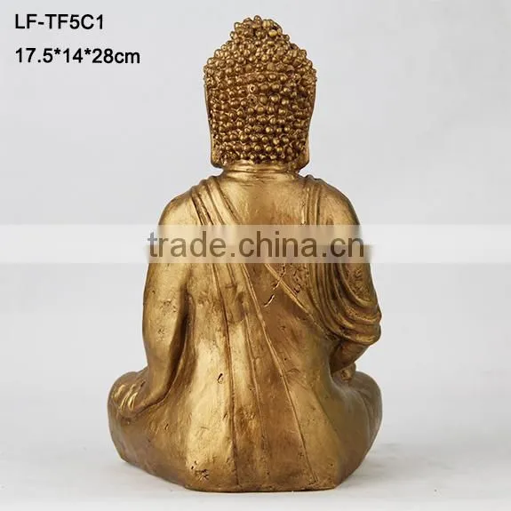 Gold Buddha Statue Solar Garden Lighting photo-2