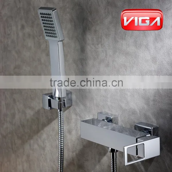 Single Cold and Hot Wash Basin Bath Mixer Faucet Wash Tub photo-2