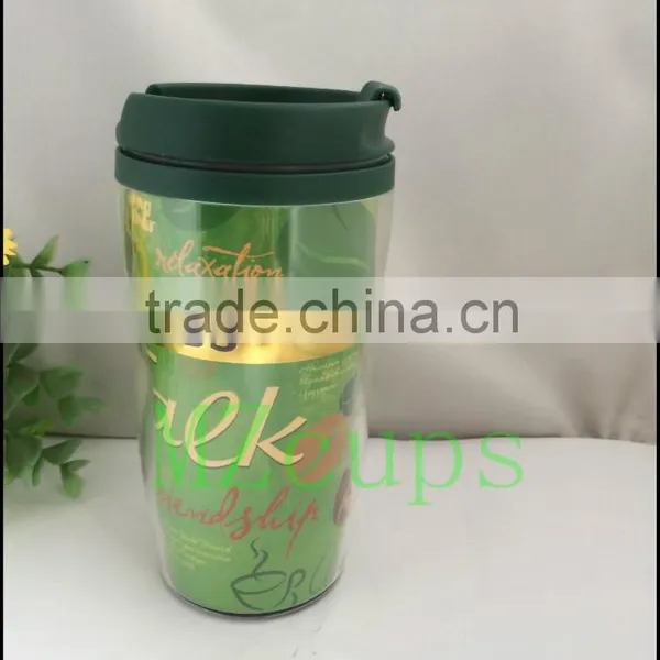 350ml Plastic Mug With Paper Are Your Design Paper Insert photo-3