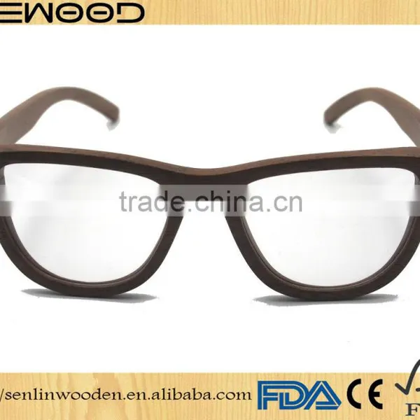 Handsome Wooden Sunglasses Display 2016 Hot Sale Optical Rose Wood Eyewear photo-2