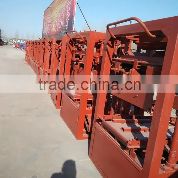 QTJ4-26 Hollow Brick Making Machine/high Pressure Brick Machinery Low Cost/stationary Brick Machine Price in India photo-3