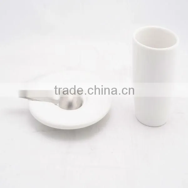 Ceramic Coffee or Tea Cup and Saucer Set