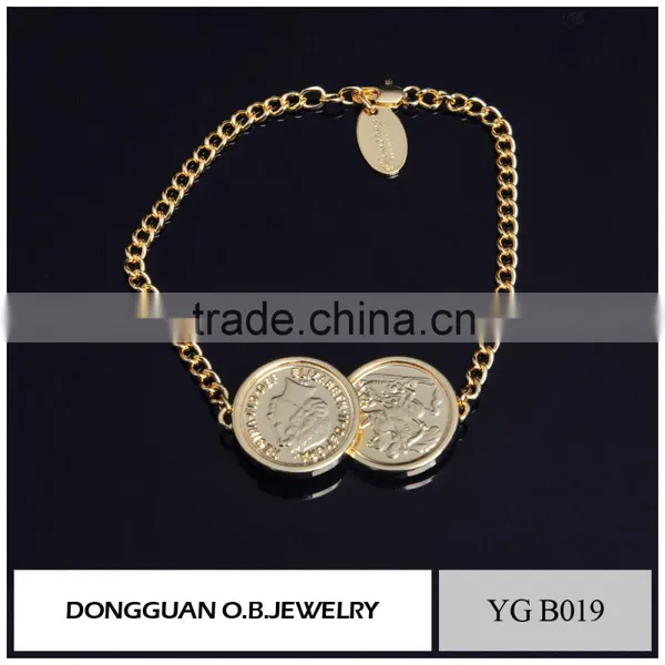Factory Price Ladies Bracelet Models 925 Silver Gold Plated Bracelet photo-2