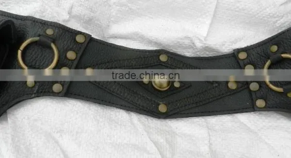 Genuine Leather Travel Pouch Hip Waist Pockets Belts/leather Bum Belt Bags photo-2