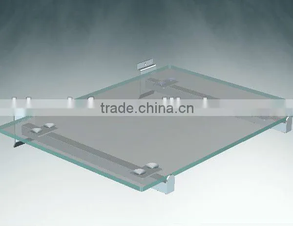 Wood Holder Glass Holder Glass Shelf Holder photo-3