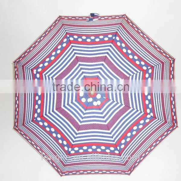 Slim Design Automatic Straight Shaft Fashion Umbrella Women photo-3