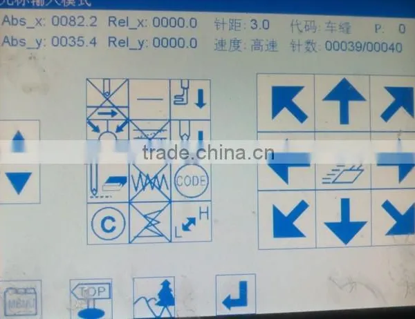 Computer Design Industrial Pattern Programmable Shoe,handbag,cloth,leather,trademark Sewing Machine photo-5