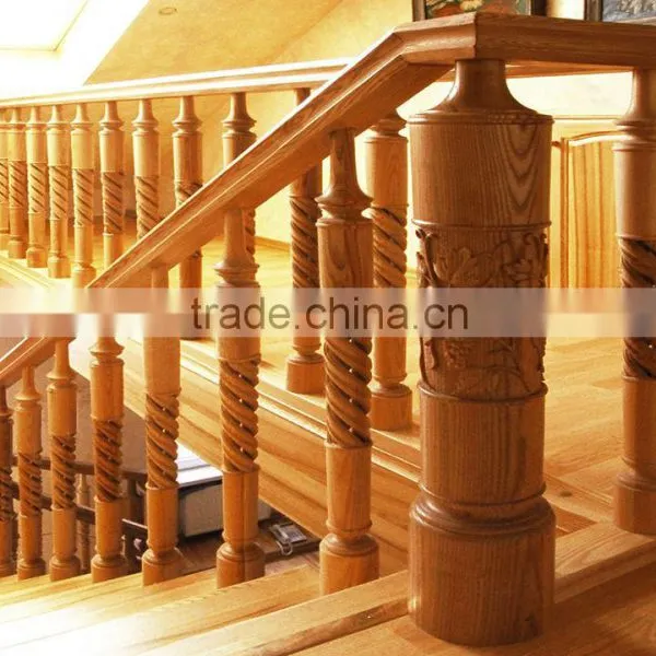 Wooden Stair Railing