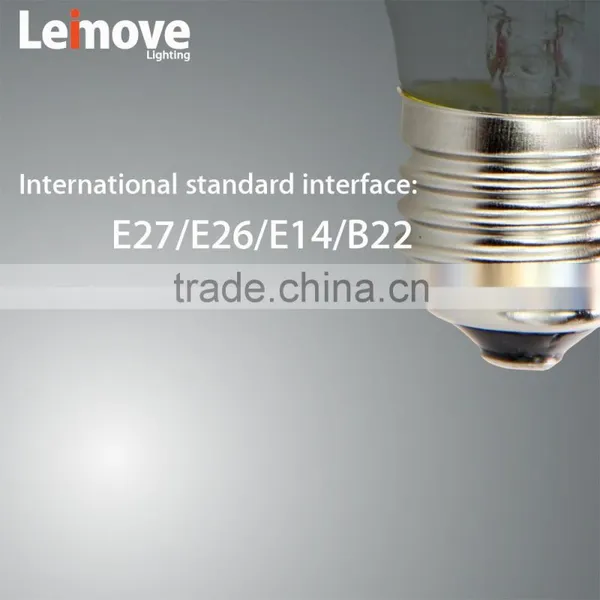 2016 New Desigin Japan 110v Round E27 Glass Led Light Bulb photo-5