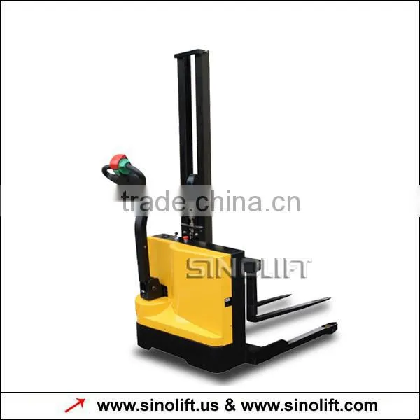 WS10-M Mono Mast Economic Electric Stacker With Side Operation photo-2