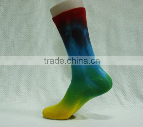Custom Elite Funky Knitted Bulk Cotton Socks Men Colorful Socks photo-4
