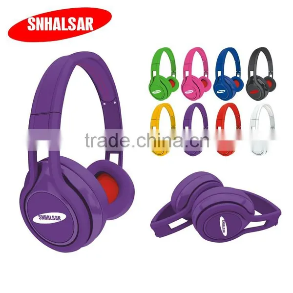 SNHALSAR S818 Cheap Best Happy Birthday Songs Phone Wired Headphone With Mics