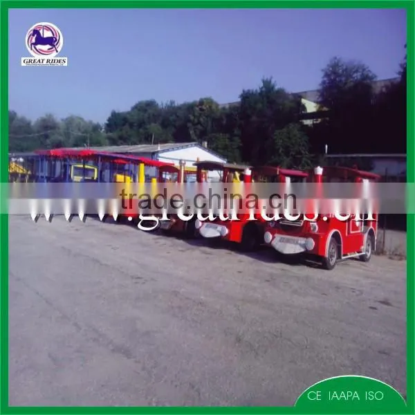 City Sightseeing Use Diesel Road Train Tourist Train photo-3