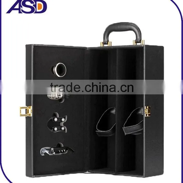 High Quality Leather Wine Packaging Boxes Hot Selling photo-2