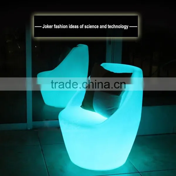 Light Luminous Led Rotational Outdoor Bar Tables And Chairs photo-4